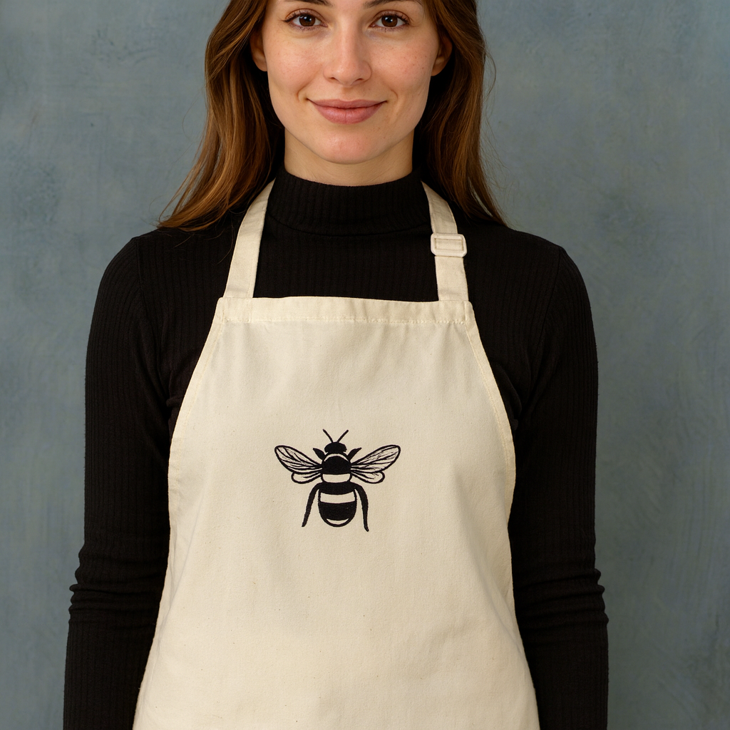 Bee Apron Natural