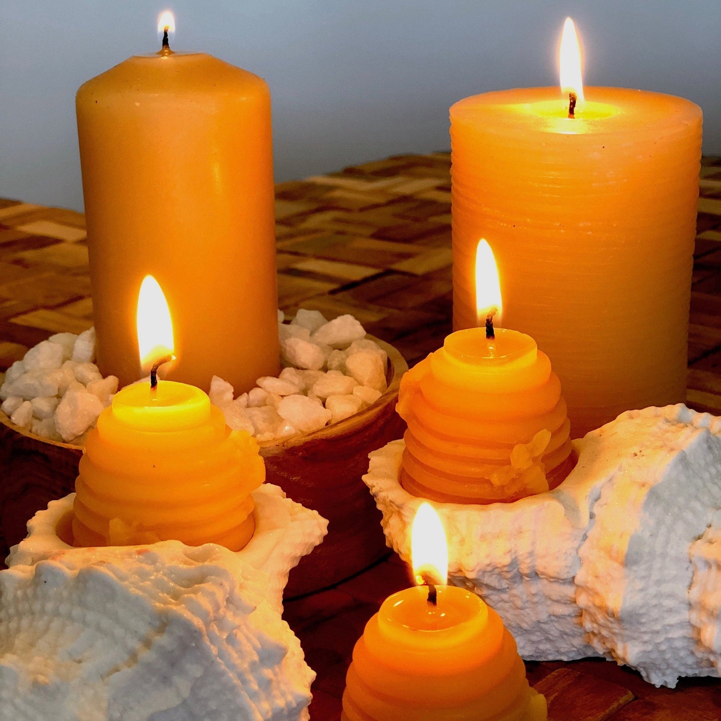 Beeswax Candle Medium