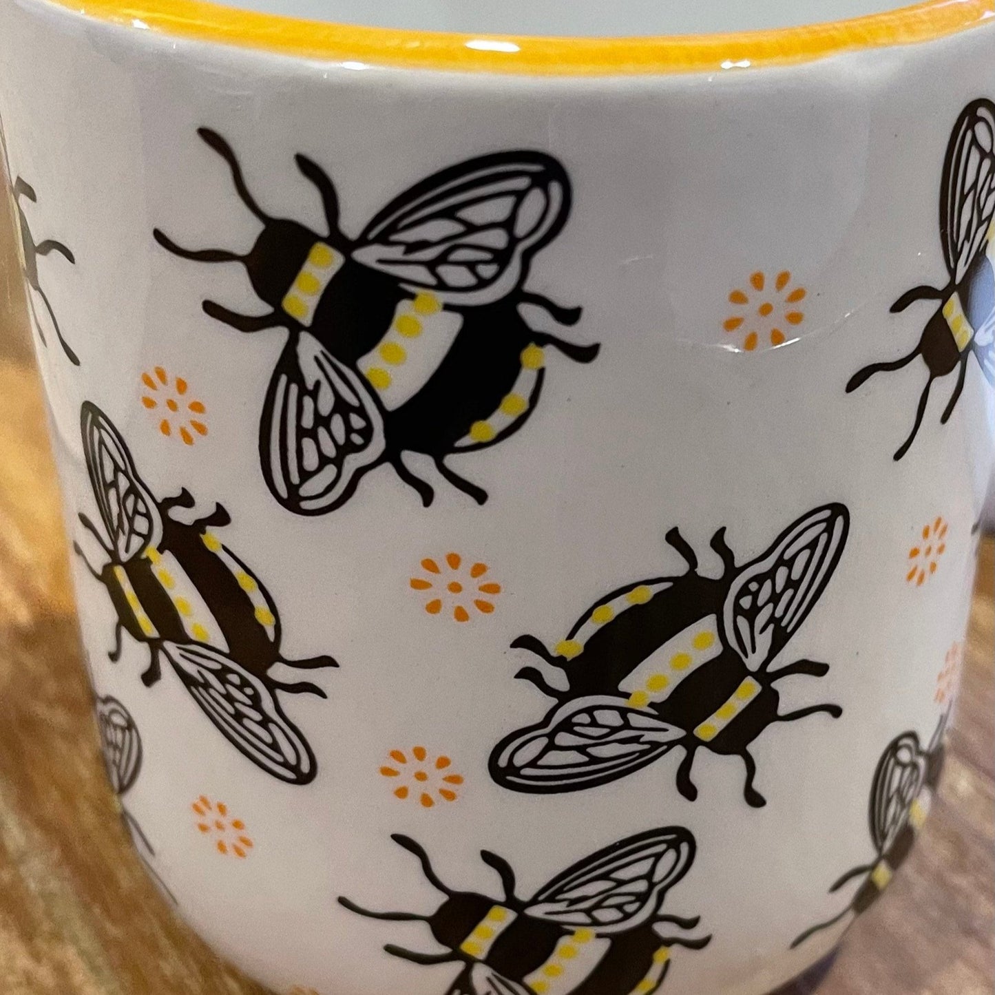 Ceramic Bee Cup