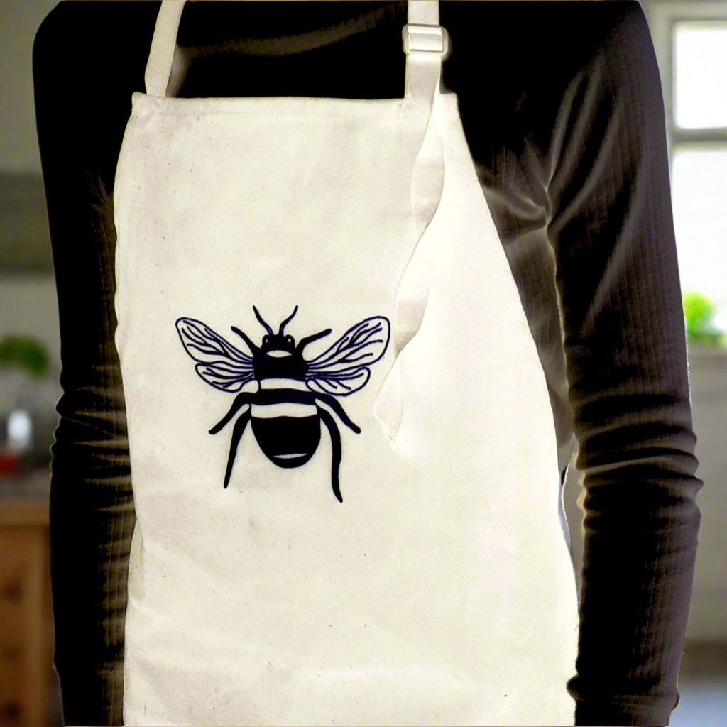 Bee Apron Natural