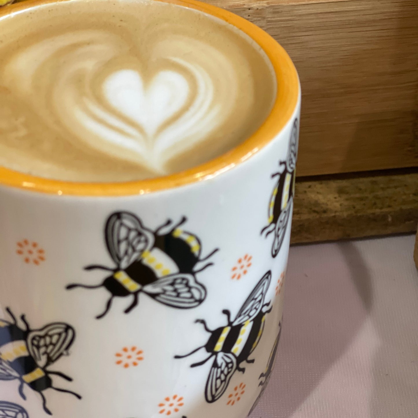 Ceramic Bee Cup