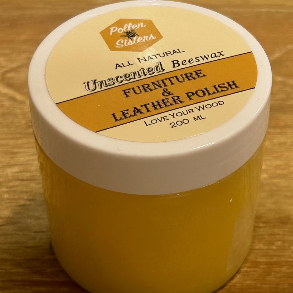 200ml Furniture & Leather Beeswax Polish