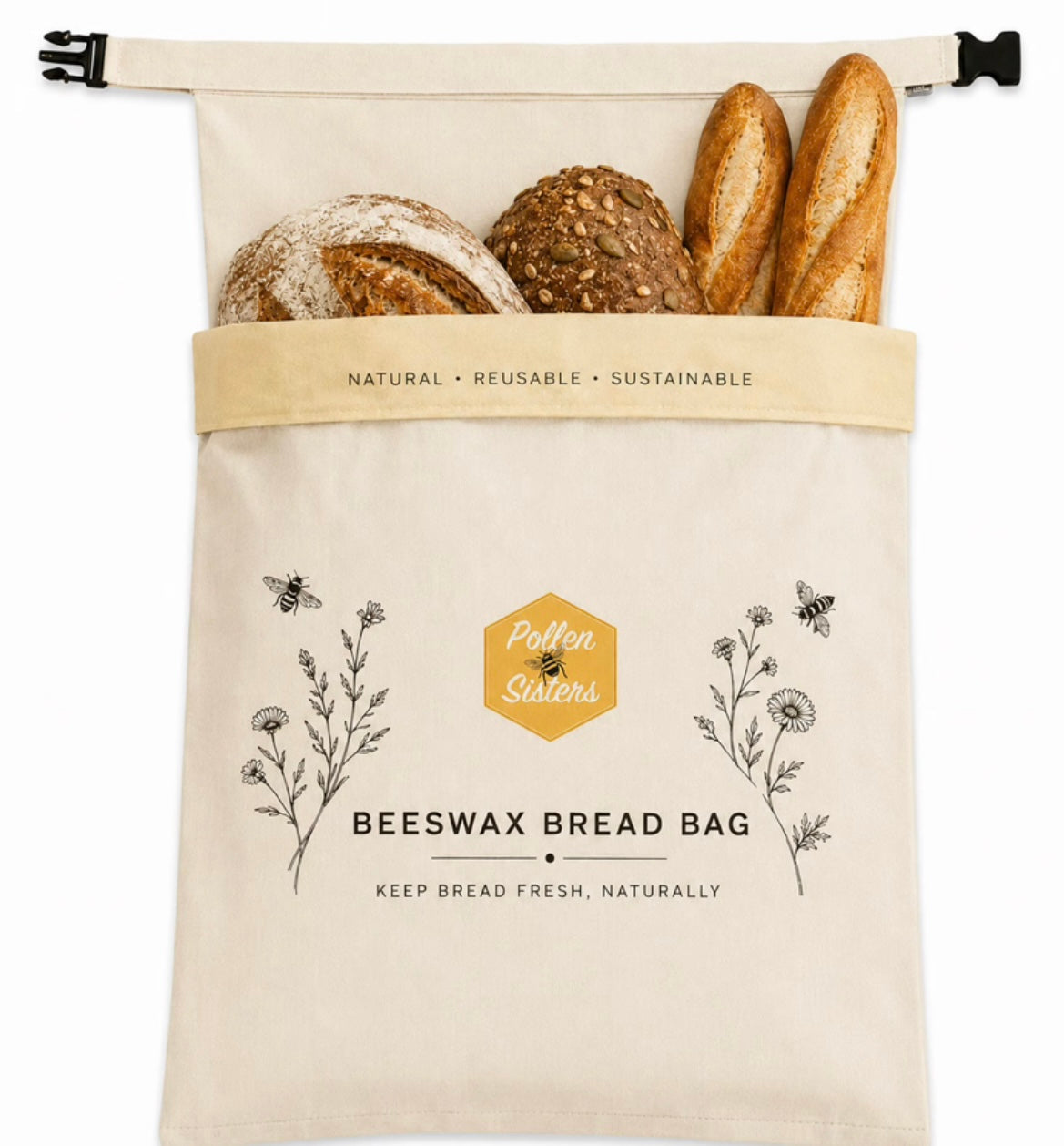 Beeswax Bread Bag