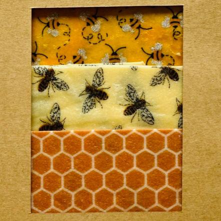 Beeswax Wraps Set of 3