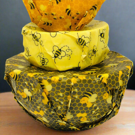 Beeswax Wraps Set of 3