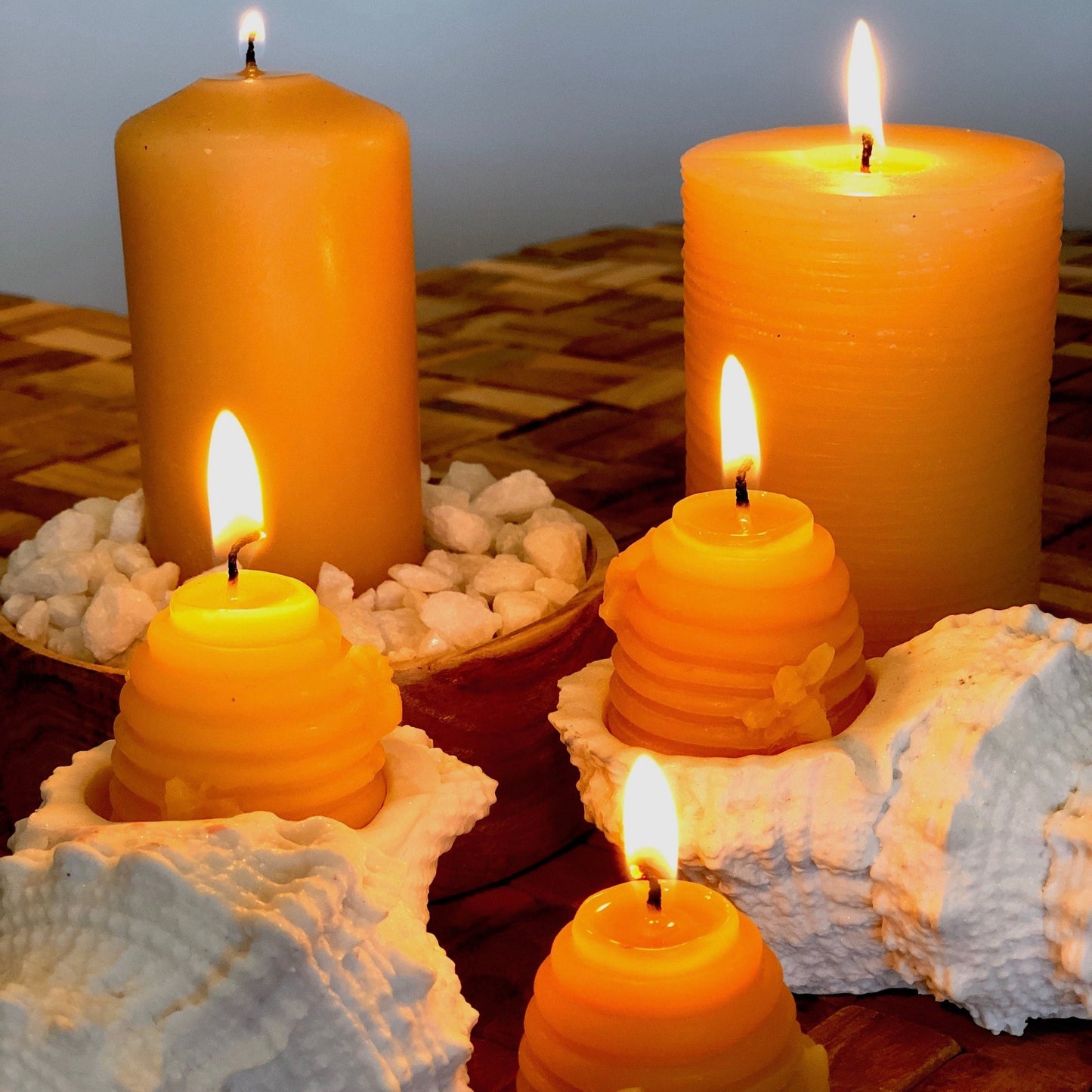 Beeswax Candle Large